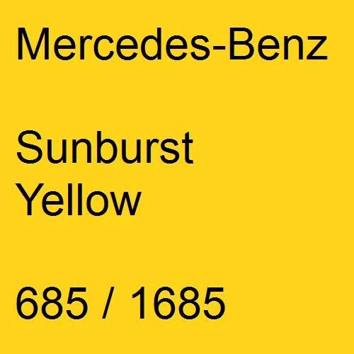 Mercedes-Benz, Sunburst Yellow, 685 / 1685.